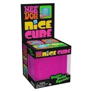 Nee Doh Nice Cube Pink Schylling Fidget Toy